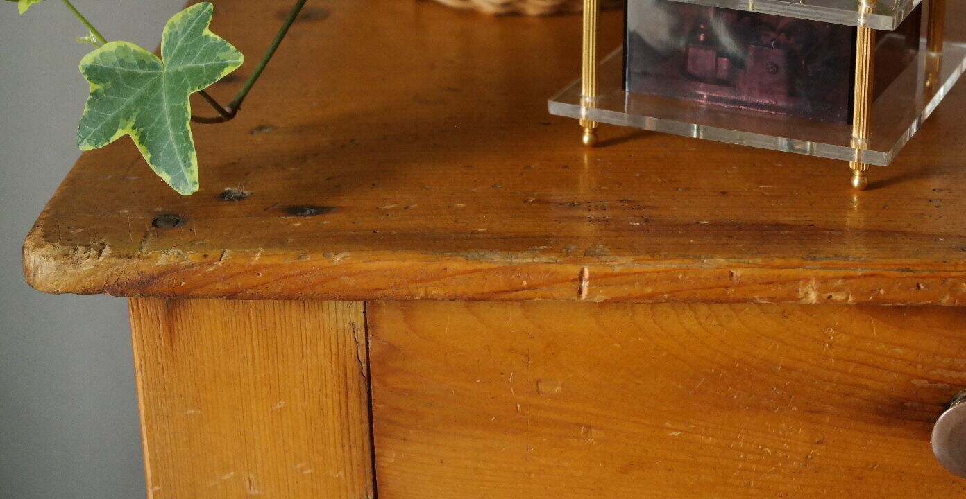Buffet haut parisien bois de sapin huilé