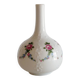 Wallendorf porcelain vase 1764, hand-painted floral decoration