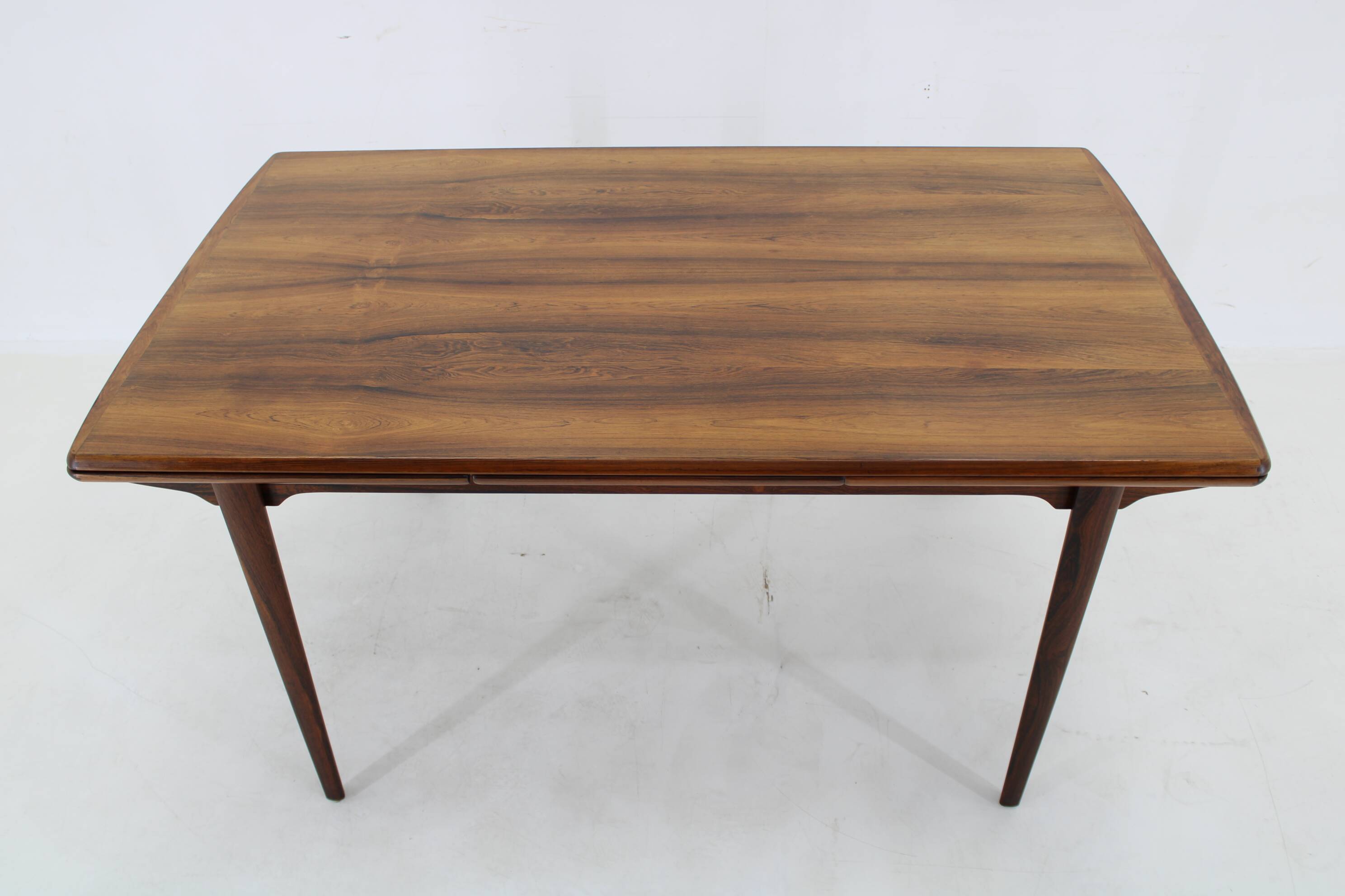 1960s Danish Wooden Extendable Dining Table