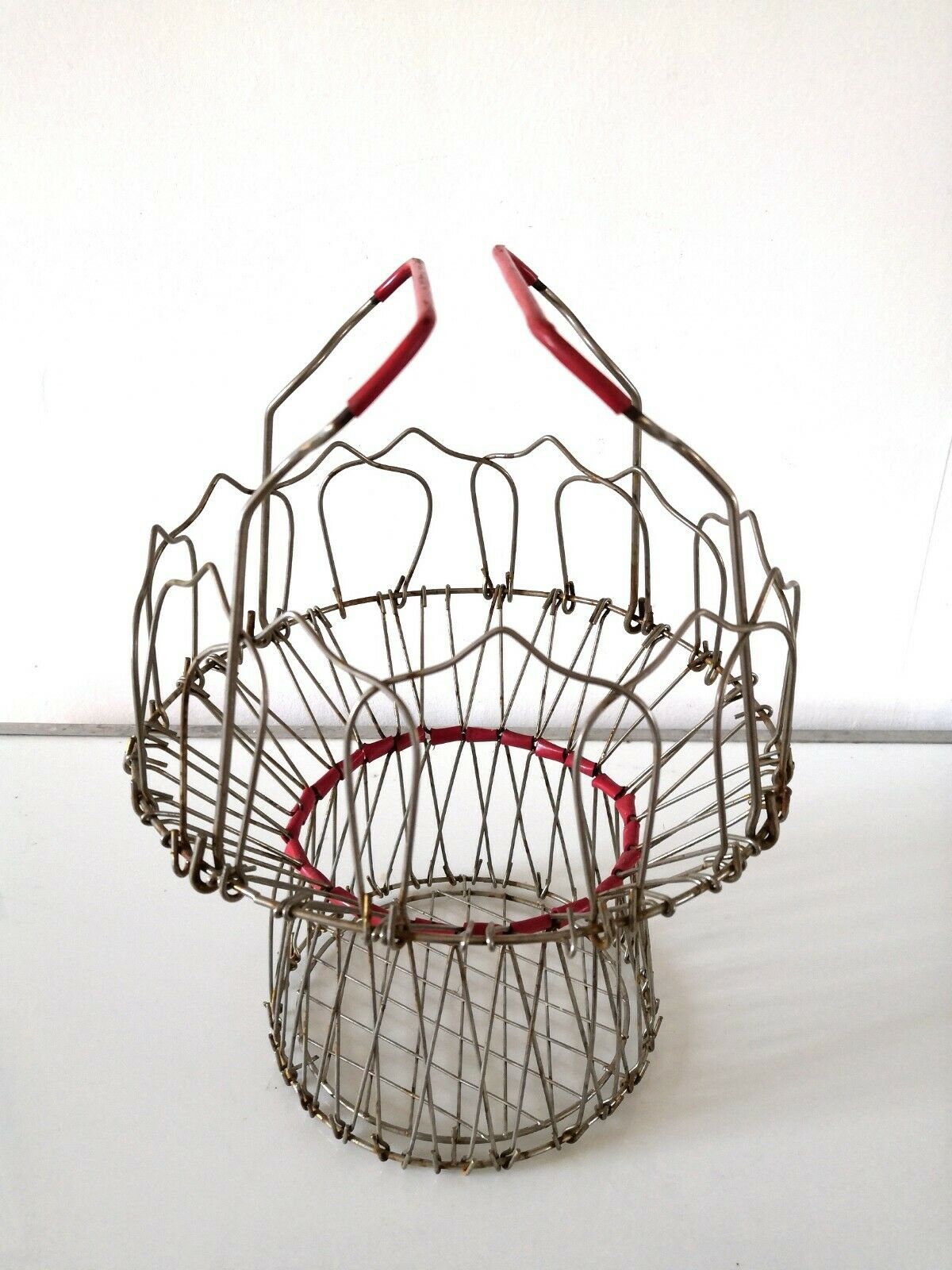 50s steel yarn salad pannier