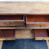 Louis XV slant desk in walnut, 19th century.