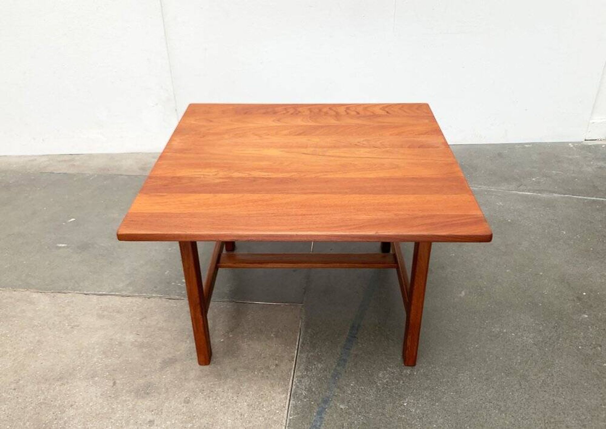 Mid-century Danish side table in teak by Kurt Østervig for Kp Møbler, 1960s
