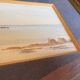 Aquarelle signée Janick Laguitton – numérotée 10/95 – Paysage Marin