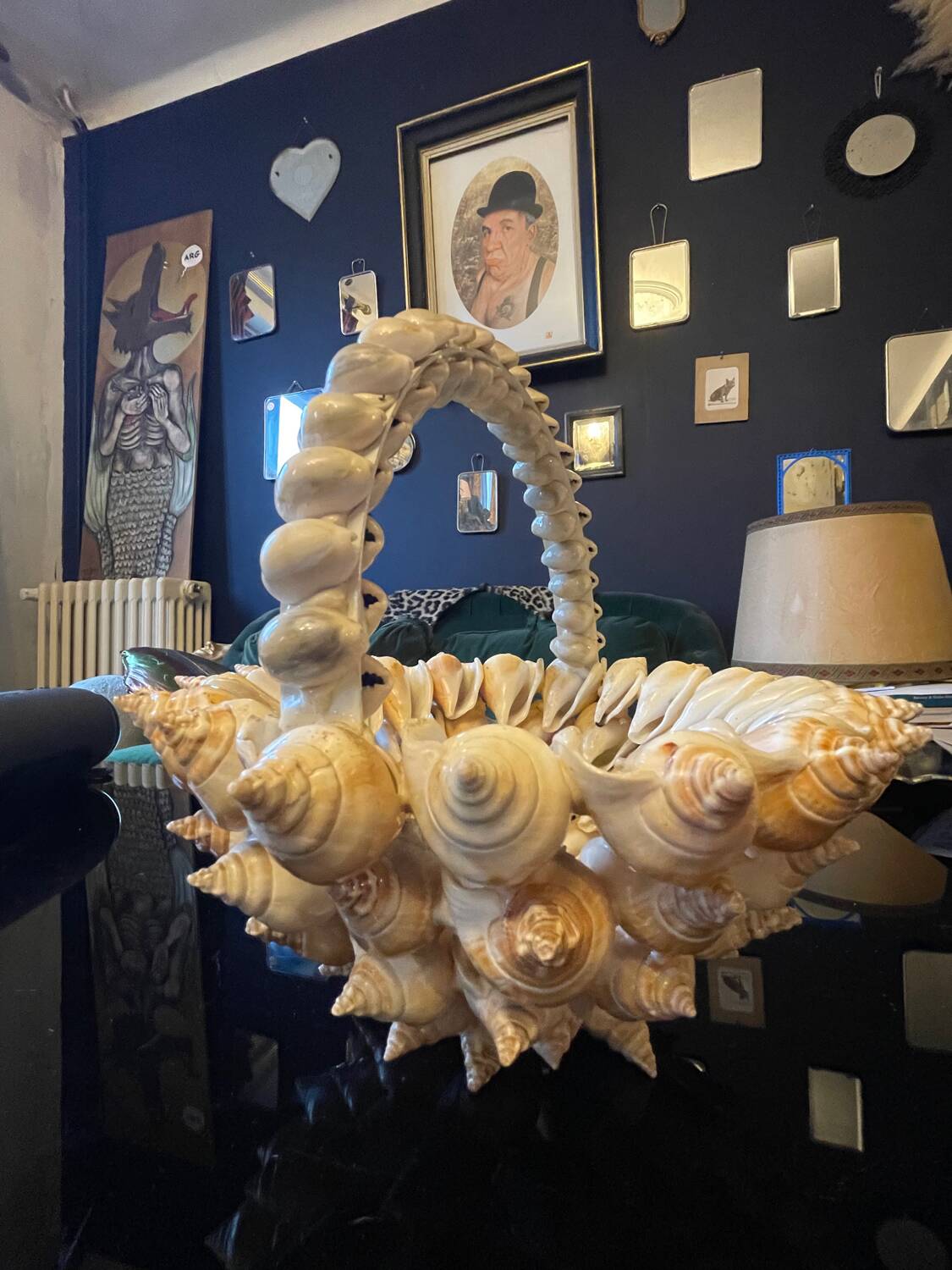 Shell basket