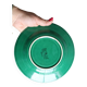 8 green dessert plates, southern wind