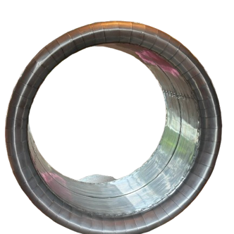 Miroir sculptural en aluminium riveté – style industriel / aviation