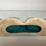 Eyeglass-shaped ring holder/trinket tray