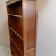 Vintage oak open bookcase