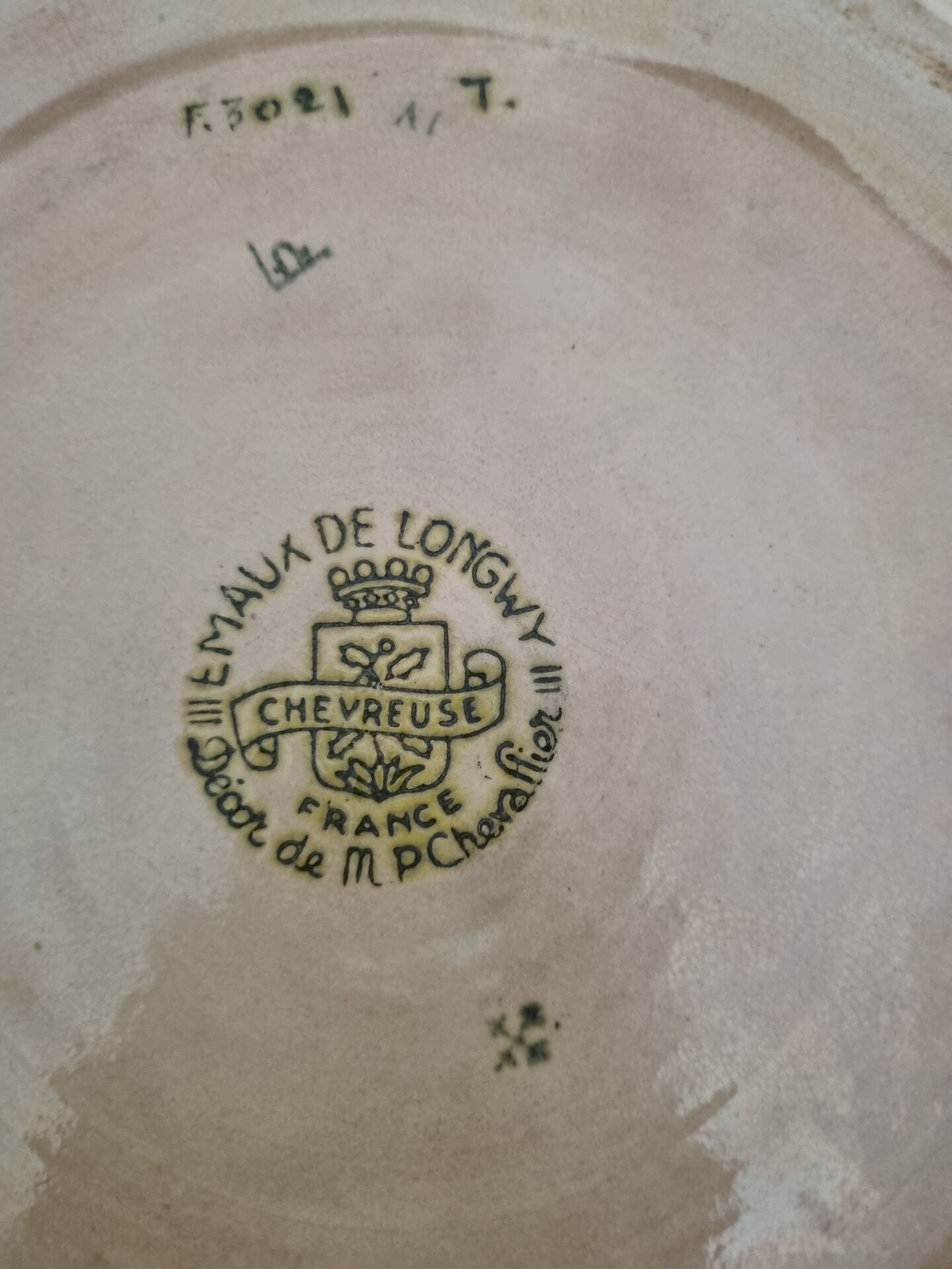 Longwy enamel plates