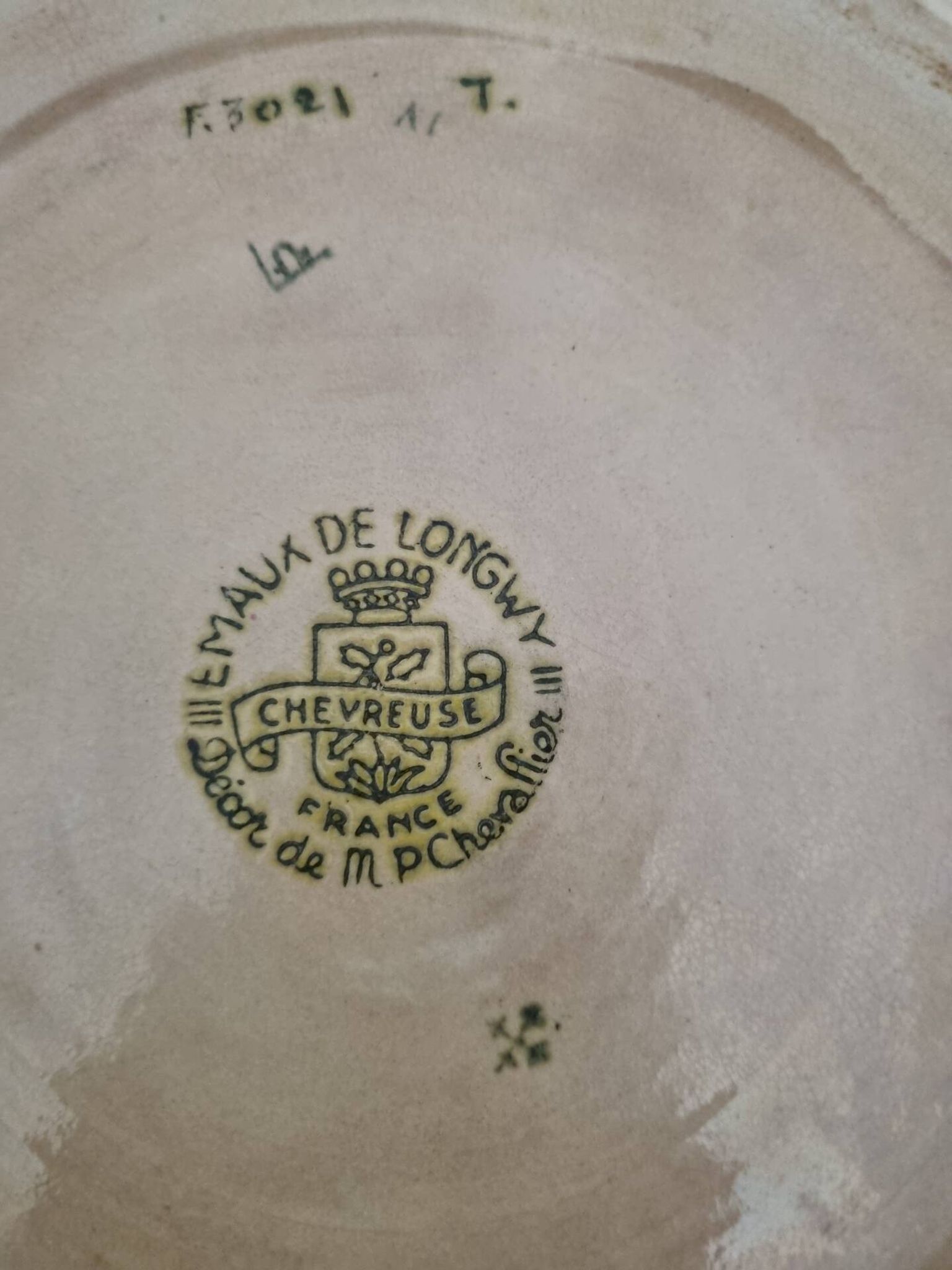 Longwy enamel plates