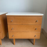 Pair of vintage bedside tables
