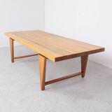 Table basse llum Wikkelsø en chêne modèle Ml 115 pour a/S Mikael Laursen, 1960s