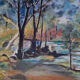 Landscape painting table
