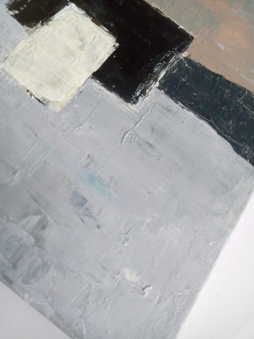 Modern painting - abstract landscape