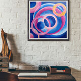 Orphism abstract painting