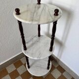 Marble side table from the 60s