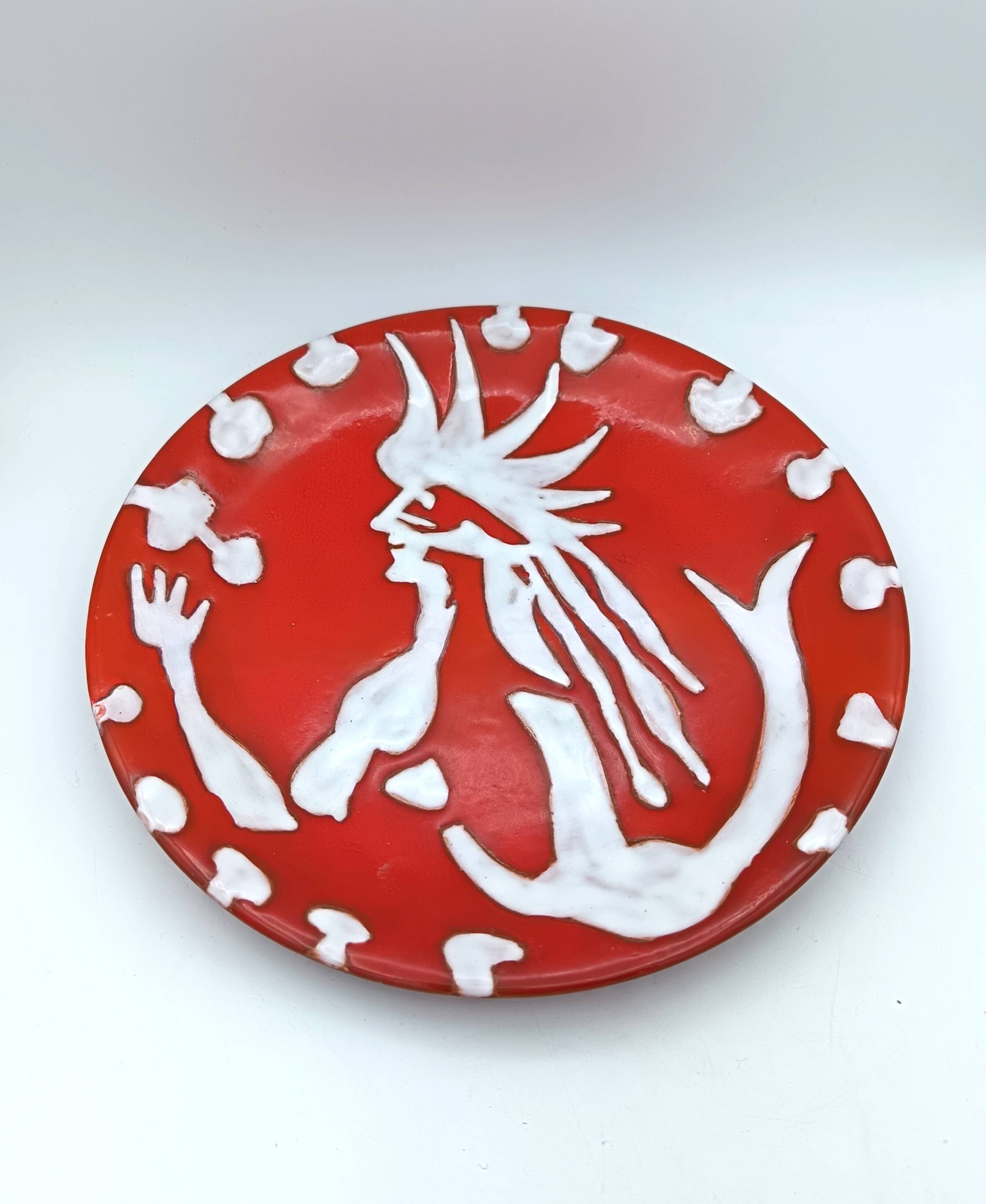 Ceramic plate by Jean Lurçat
