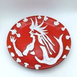 Ceramic plate by Jean Lurçat