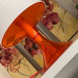 Orange plexi lamp ikea 90s Carl Ojerstam