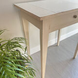 Small patinated wooden table