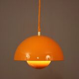 1970s "Flower Pot" hanging lamp by Verner Panton for Louis Poulsen, Denmark