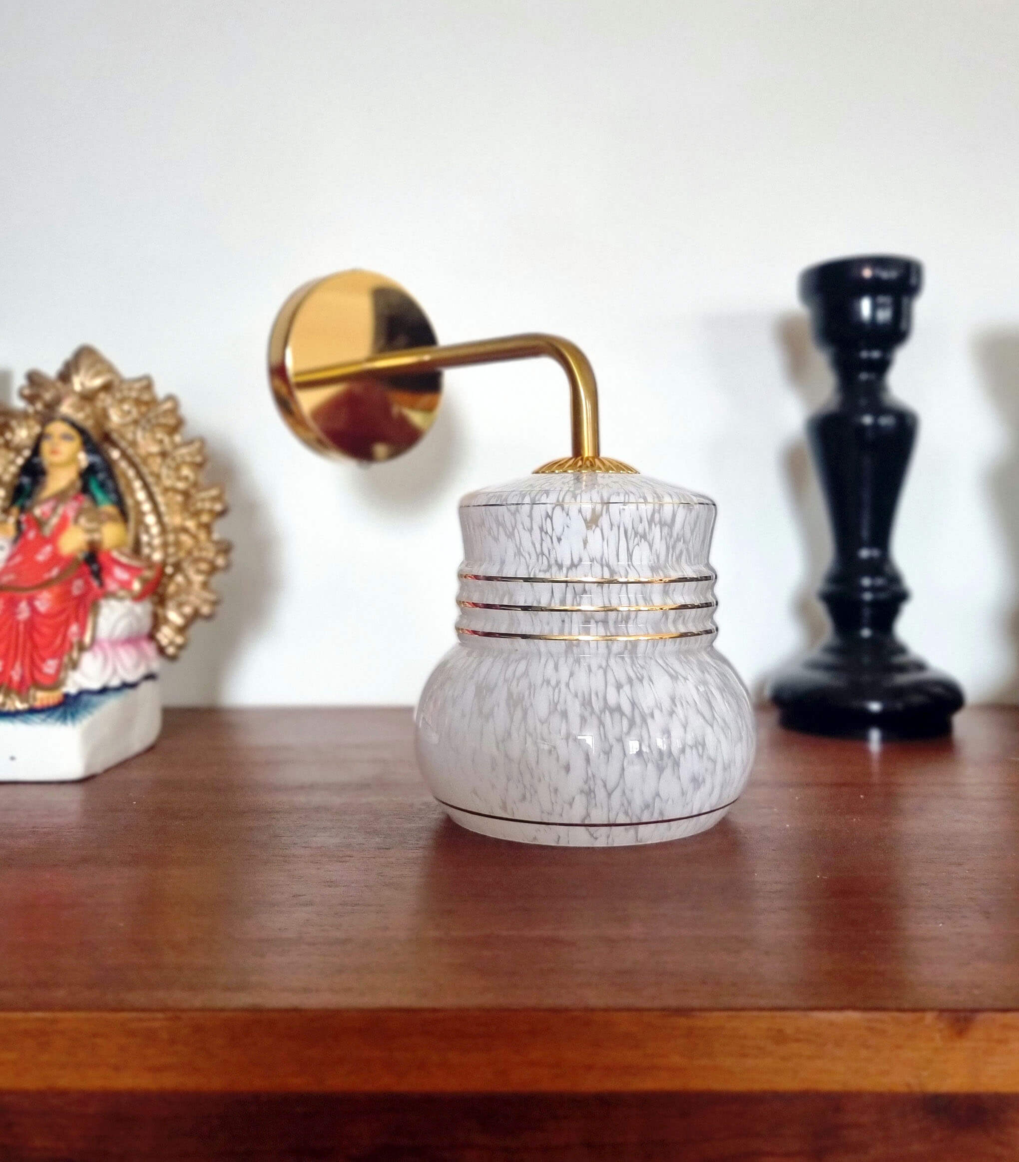 Clichy glass wall lamp *o28