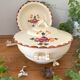 Antique Longchamp earthenware soup tureen