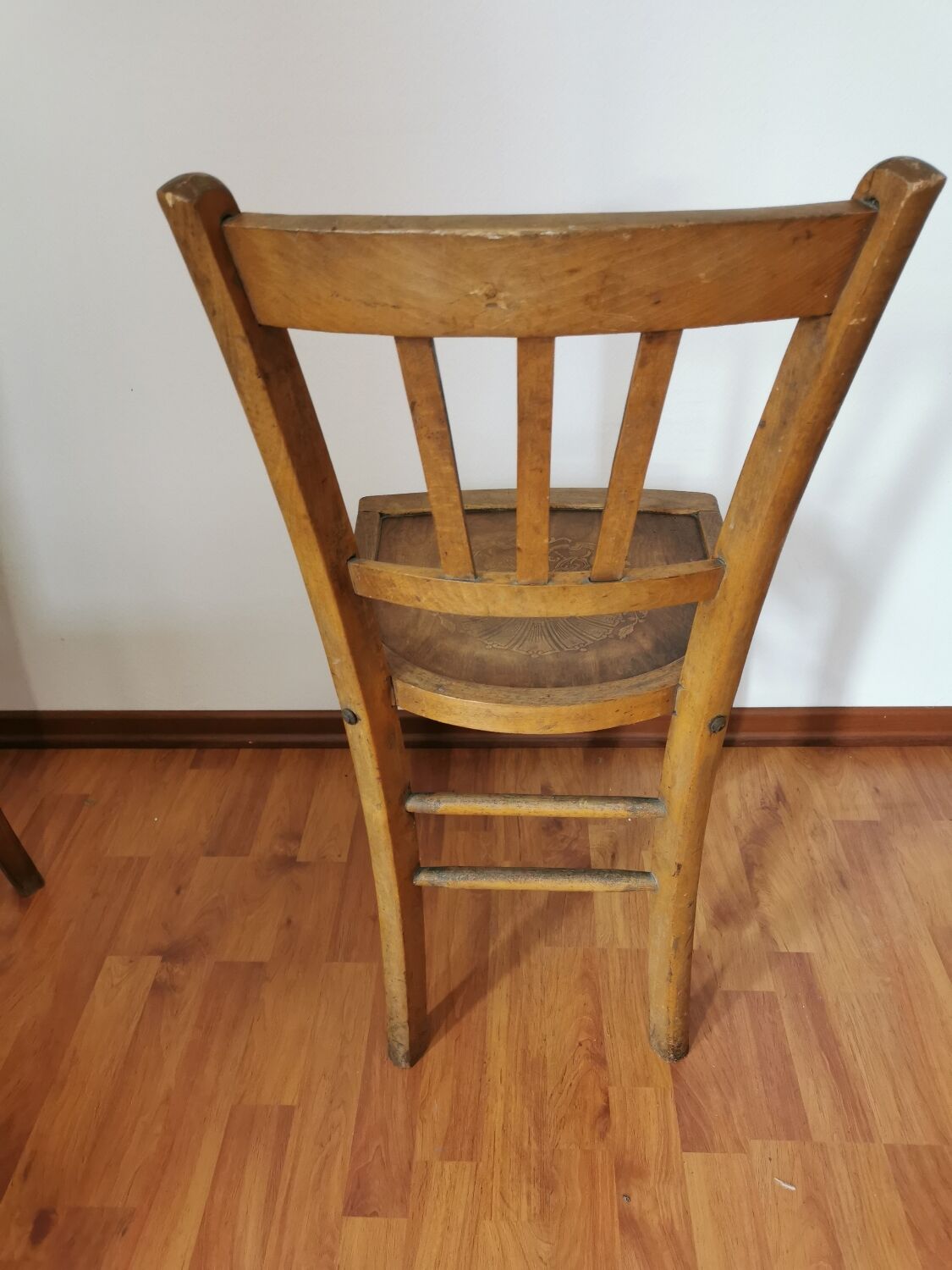 Set table and chairs bistro antique