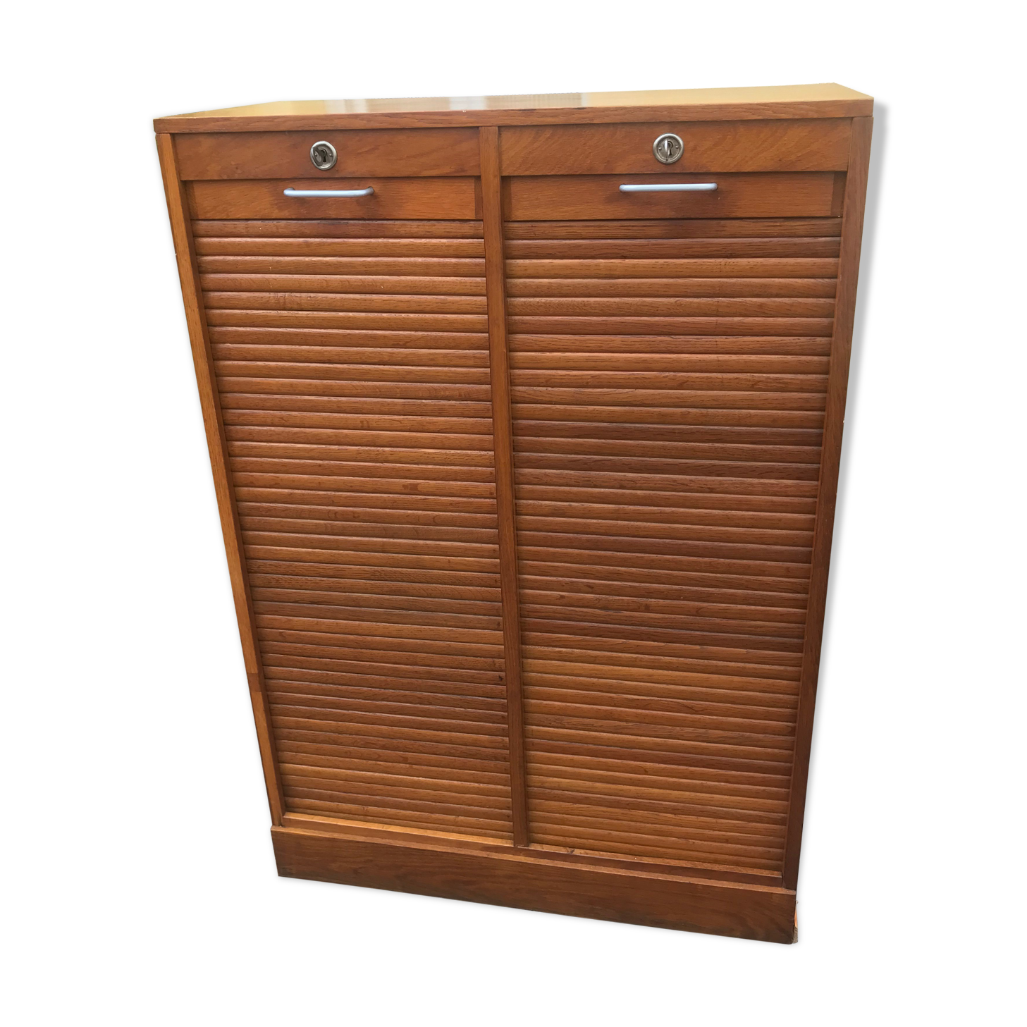 Double curtain binder