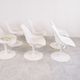 Vintage space age fiberglass dining set, 1960s