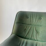 Chrome rotary chair