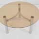 Design Chrome Coffee/Side Table, Czechoslovakia,circa 1980’s.
