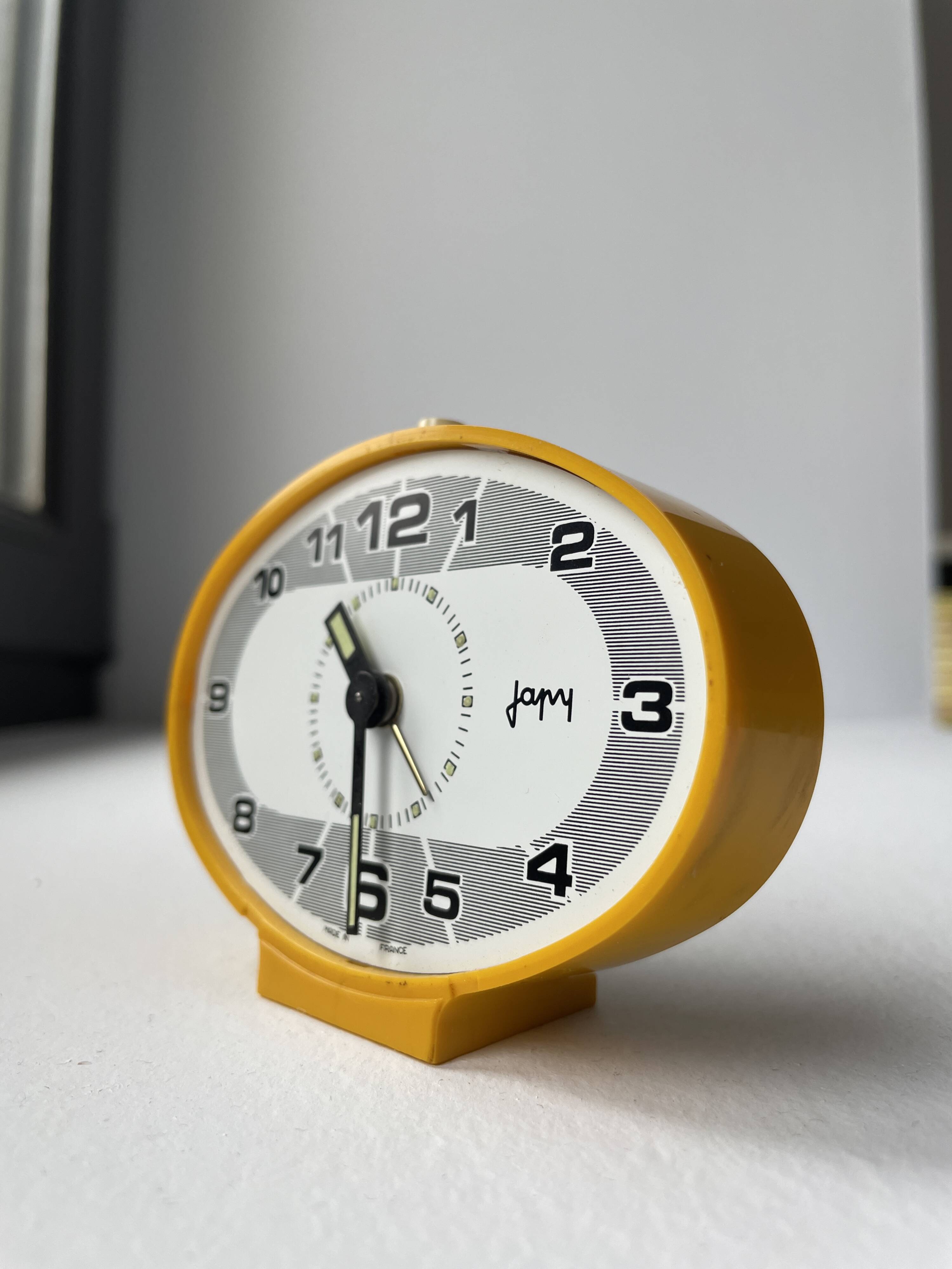 Vintage Japy alarm clock