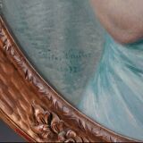 Important Tableau Portrait of Notable (Dijon) Vital Keuller (1866-1945)