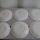 Set of 6 dessert plates