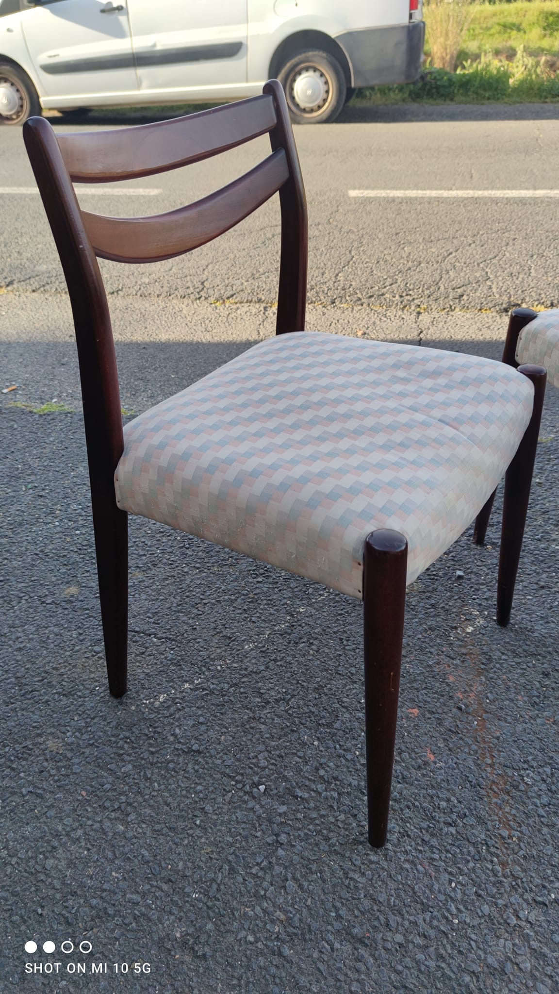 Série de 4 chaises scandinave vers 1960