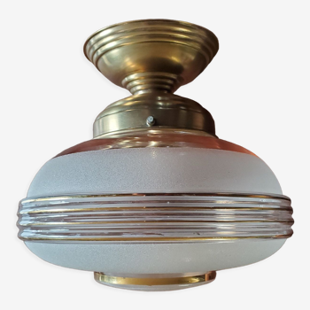 Clichy glass ceiling lamp