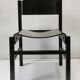 Chaise design italien noir