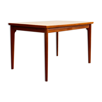 Table à manger extensible en teck , Danemark, années 1960