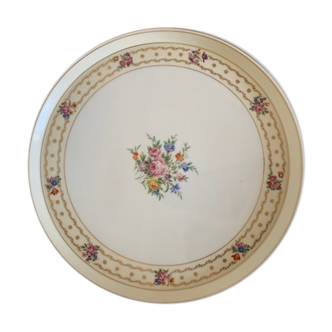 Plat à tarte - porcelaine Raynaud&C Limoges