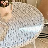 Rattan table