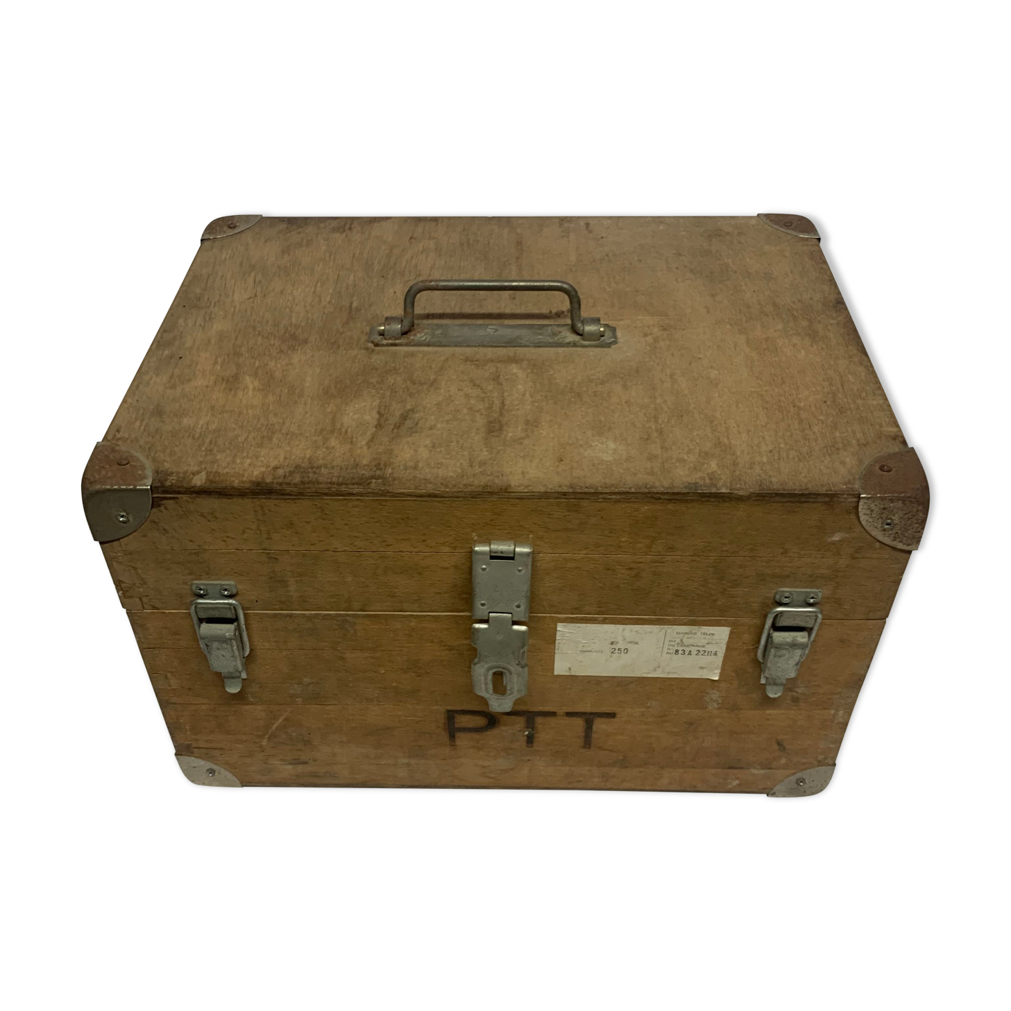 Vintage wooden loom box