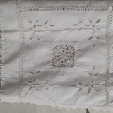Table runner, crocheted lace and cotton.  R2