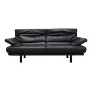 Leather sofa Alanda, Italian design, 1980s, manufacturer: B&B Italia, desig