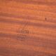 Large coffee table, or bench, Danish in teak by Peter Lovig Nielsen 1960.