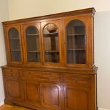 Louis Philippe style display cabinet