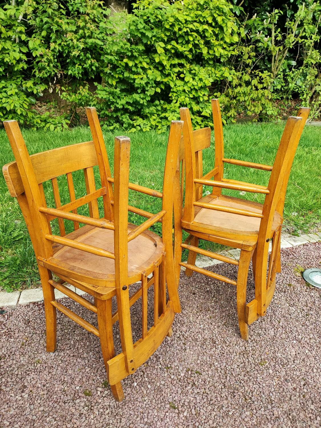 4 Luterma bistro chairs