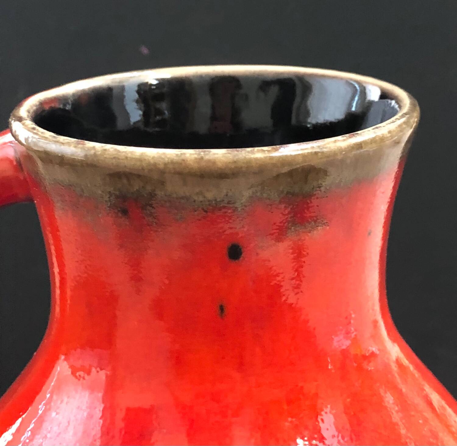 Vase Ü Keramik West Germany vintage