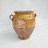 Pot a graisse confit vernissée ancien