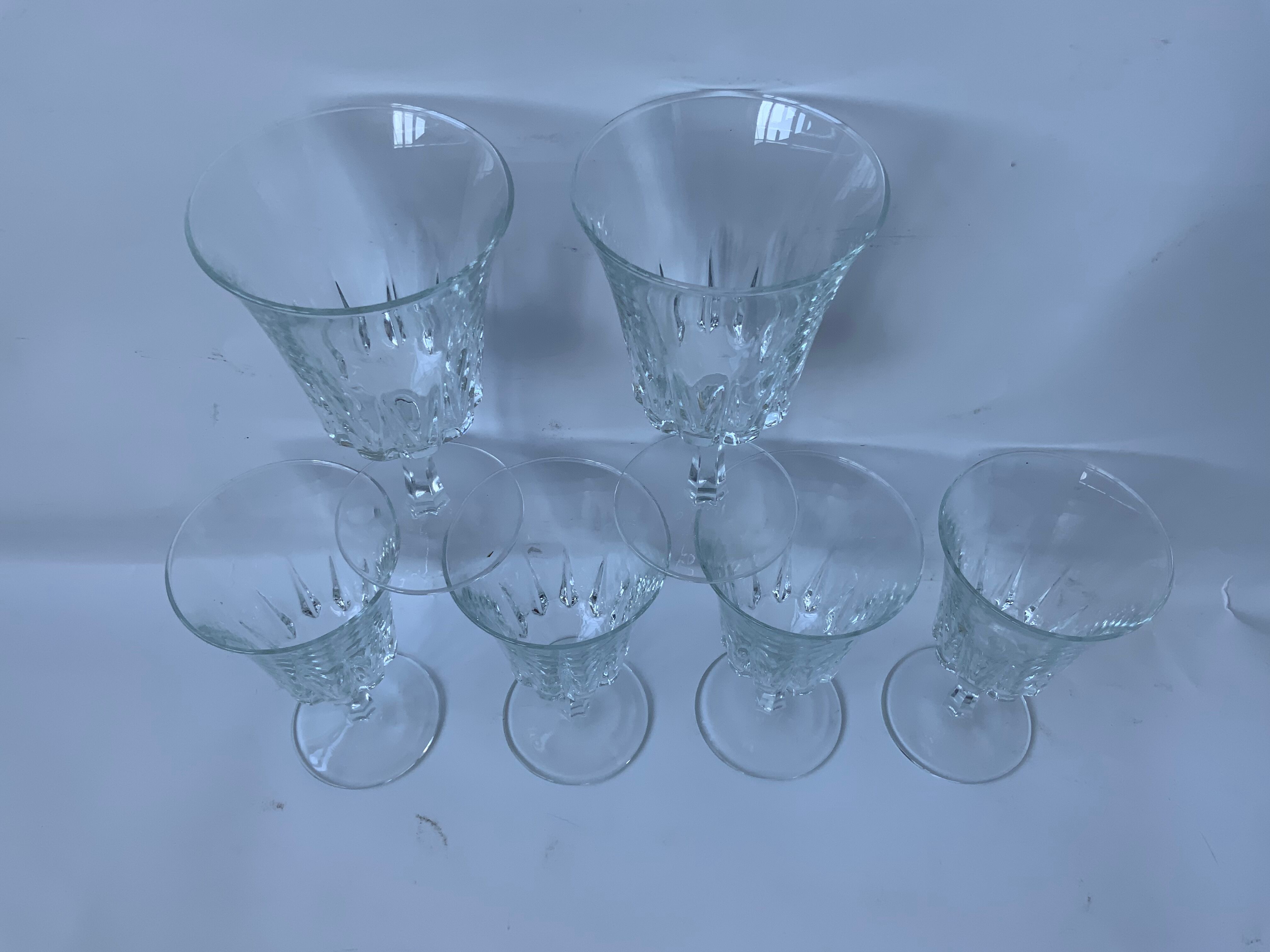 6 verres à pied Selency x Monoprix Croisé Laroche